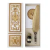 Coffret d'écriture Château de Versailles Plume dorée