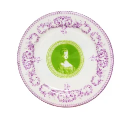 Coffret de 4 assiettes mignardises 