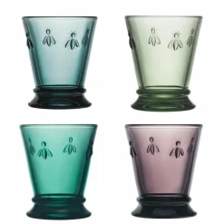 Coffret de 4 Gobelets Abeille - Couleurs assorties