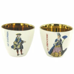 Coffret 2 Gobelets "A la Cour de Versailles" - Le Dauphin-La Princesse