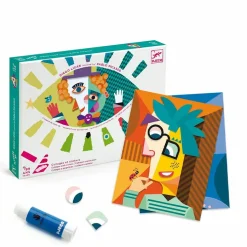 Collages et stickers Diego Lizan inspiré par Pablo Picasso - Djeco