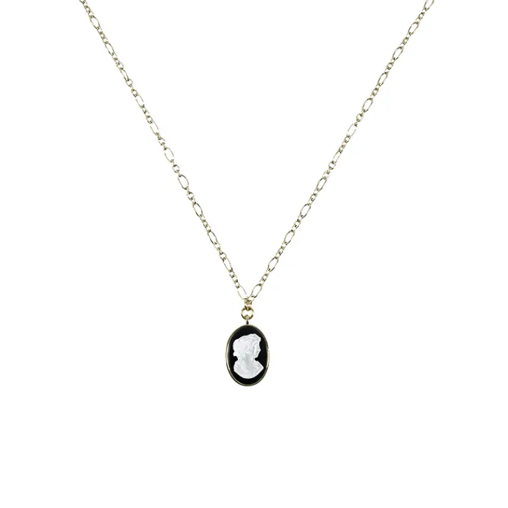 Online Collier Camée Flore Colliers Et Pendentifs