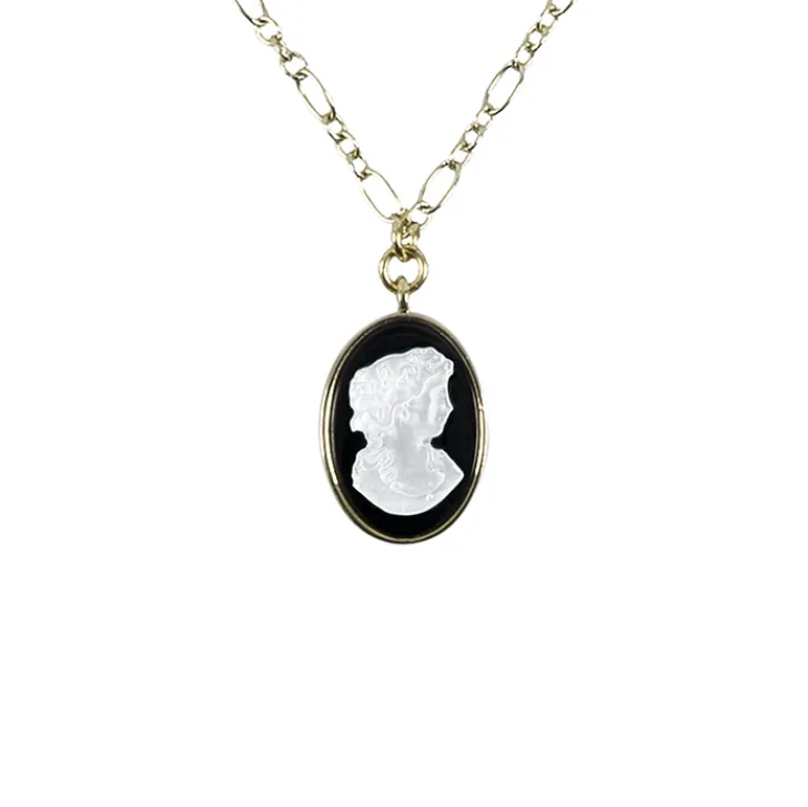 Online Collier Camée Flore Colliers Et Pendentifs