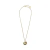 Hot Collier court Nymphéa Perle de quartz rose - Les Cleias Colliers Et Pendentifs
