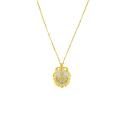 Collier Médaillon Marie-Antoinette - Les Néréides Paris