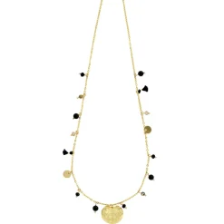Discount Collier à pampilles noires Nymphéa - Les Cleias Colliers Et Pendentifs
