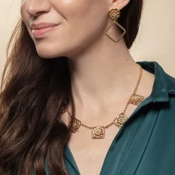 Collier rosace grand modèle - Medecine Douce