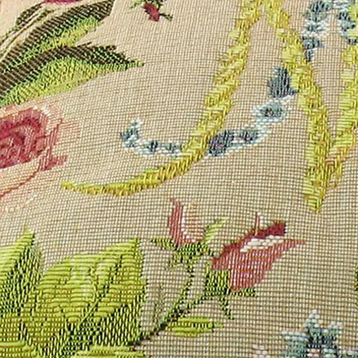 Coussin carré tapisserie Marie-Antoinette