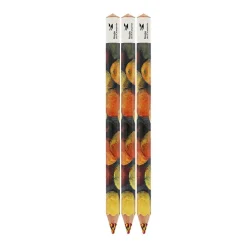 Crayon avec mine muticolore - Paul Cezanne - Pommes et biscuits