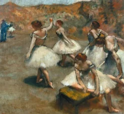 Danseuses sur scène (toiles sans cadre)