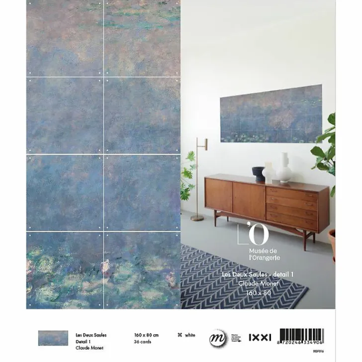 Outlet Décoration murale Claude Monet - Les deux saules - IXXI - 160 x 80 cm Art De La Maison