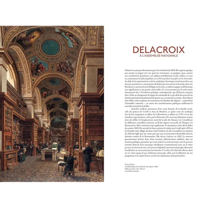 Delacroix à l'Assemblée nationale - Les peintures révélées