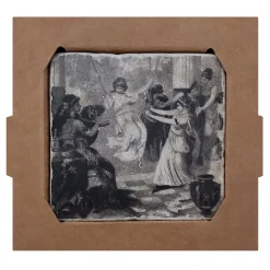 Dessous de verre - Gynaeceum - Scène de la vie quotidienne 5