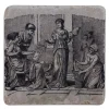 Dessous de verre - Gynaeceum - Scène de la vie quotidienne 1