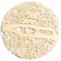 Sale 2 Dessous de verres en laiton Paris - ⌀ 8 cm - Fundamental Design|Art De La Table