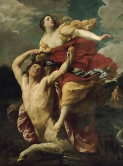 Déjanire enlevée par le centaure Nessus (toiles sans cadre)