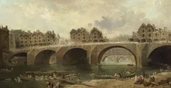 Hot Démolition des maisons du pont Notre-Dame, en 1786 (panneaux aluminium) Panneaux Aluminium|Panneaux Acryliques