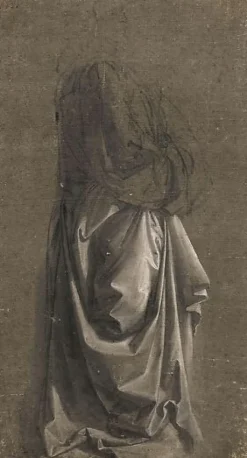 Draperie Jabach VIII. Figure debout (toiles encadrées)
