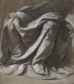 Draperie Saint-Morys. Figure assise (affiches d'art)