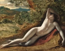 Endymion. Effet de lune, dit aussi Le Sommeil d'Endymion (toiles encadrées) Toiles Encadrées|Toiles Sans Cadre