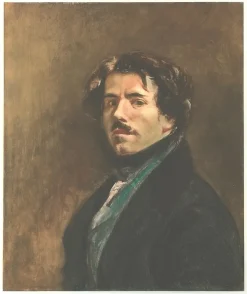 Best Estampe Autoportrait de Delacroix, dit au gilet vert, 2003 - Pietro Sarto Créations Contemporaines