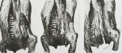 Estampe Carcasses - Philippe Cognée