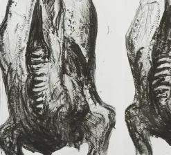 Estampe Carcasses - Philippe Cognée