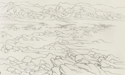 Estampe Déserts - Cécile Reims