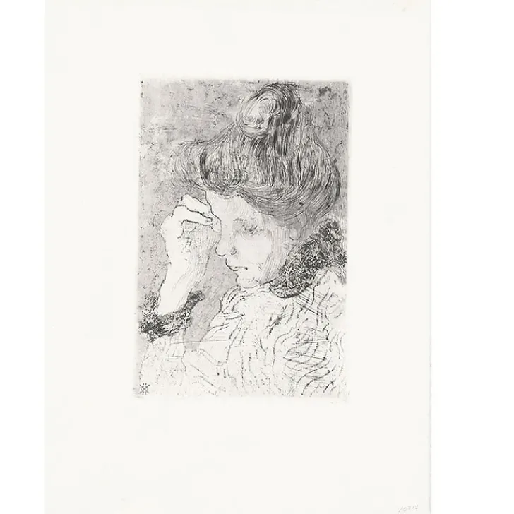 Best Estampe Femme en buste - Louis Valtat Chefs D'Œuvre Des Musées