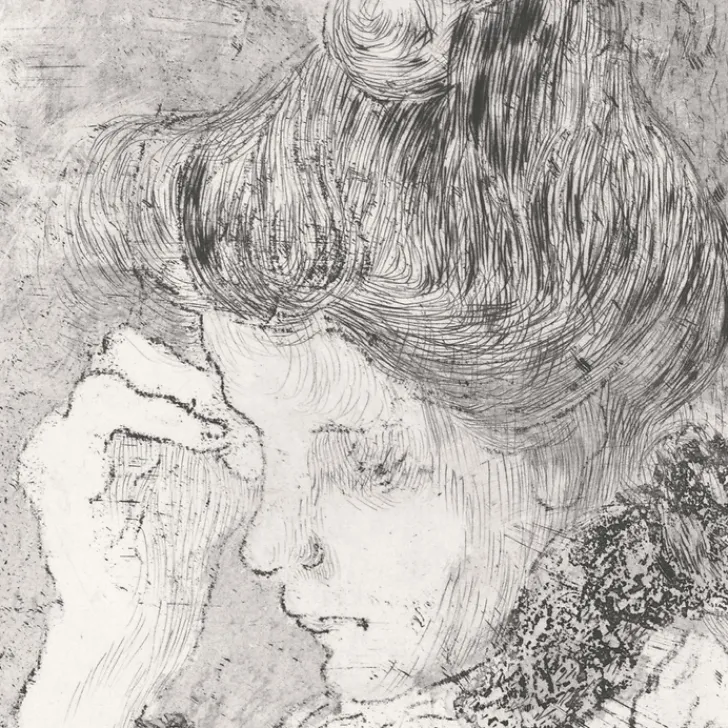 Best Estampe Femme en buste - Louis Valtat Chefs D'Œuvre Des Musées