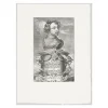 Estampe Frontispice - Anton van Dyck