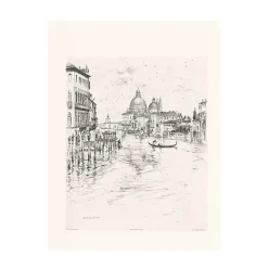 Estampe Grand Canal à Venise - Frank Armington