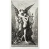 Estampe Hésiode et la muse - Gustave Moreau Chefs D'Œuvre Des Musées