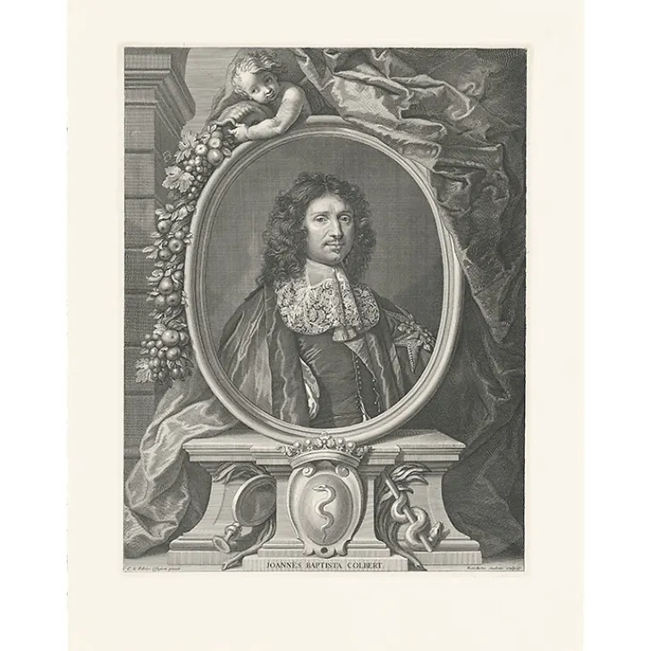 Best Estampe Jean-Baptiste Colbert Personnages Et Évènements Historiques