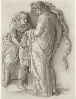 Estampe Judith - Andrea Mantegna