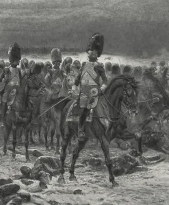 Estampe La bataille d'Eylau - Édouard Detaille