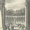 Sale Estampe La Colonnade des jardins de Versailles - Jacques Rigaud Personnages Et Évènements Historiques