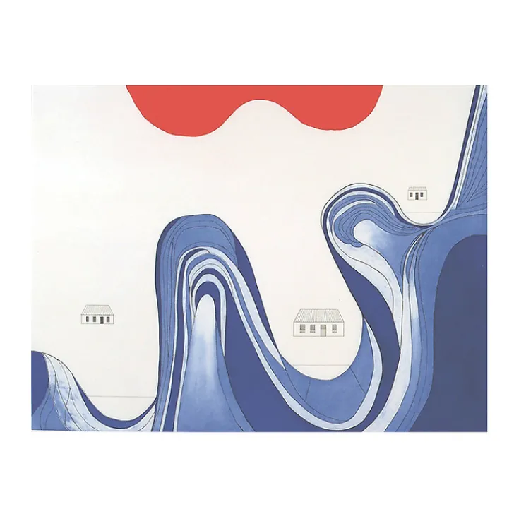 Outlet Estampe Lacs de montagne - Louise Bourgeois Créations Contemporaines