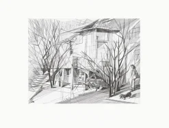 Estampe La Maison de Jacques Villon - Germaine de Coster