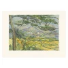 Estampe La Montagne Sainte Victoire gravée par Jacques Villon d'après Cézanne