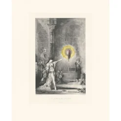 Estampe L'apparition : Salomé et la tête de saint Jean-Baptiste - Gustave Moreau
