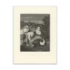 Estampe La Vierge Au Lapin - Le Titien