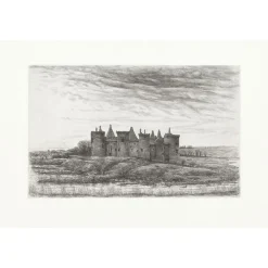 Estampe Le Château de Suscinio Frelaut
