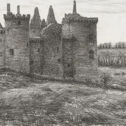 Estampe Le Château de Suscinio Frelaut