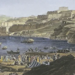 Best Estampe L'entrée du port de Marseille (1754) - Claude-Joseph Vernet Chefs D'Œuvre Des Musées