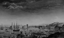 Best Estampe L'entrée du port de Marseille (1754) - Claude-Joseph Vernet Chefs D'Œuvre Des Musées