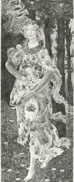 Estampe Le Printemps - Botticelli