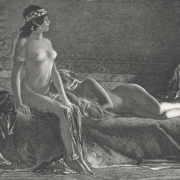 Estampe Les chérifas - Benjamin Constant