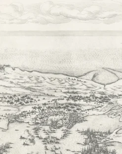 Online Estampe Le siège de l'île de Ré, en 1627 - Jacques Callot Personnages Et Évènements Historiques