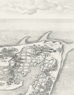 Online Estampe Le siège de l'île de Ré, en 1627 - Jacques Callot Personnages Et Évènements Historiques
